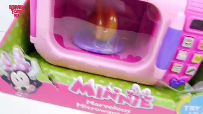 Микроволновая печь Минни мышь игрушка Минни Маус Девушки Приготовление пищи Микроволновые и глиняная посуда Игры Спасибо за Almcha