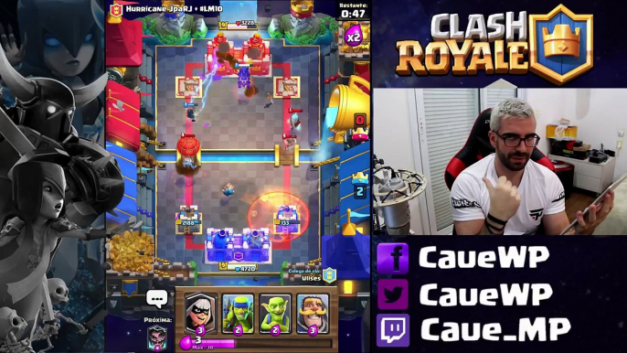 COMO GANHAR O DESAFIO DO BAÚ LENDÁRIO NO NÍVEL 8 - CLASH ROYALE