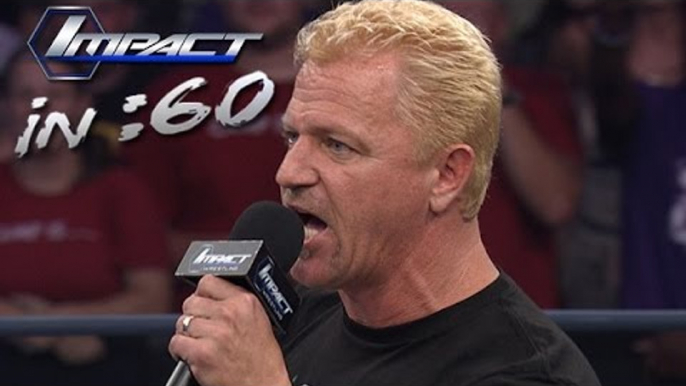 IMPACT In 60: Jeff Jarrett Arrives! New X Division Champion More..  (Jun 24, 2015)