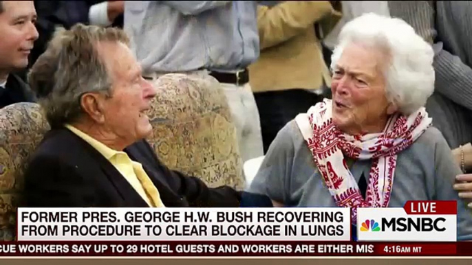 George H.W. Bush, Barbara Bush Remain Hospitalized | Morning Joe | MSNBC
