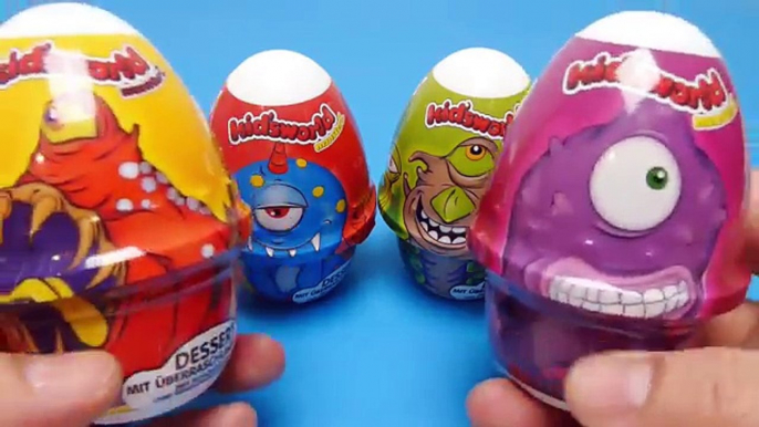 Ataques a huevos huevos huevos gigante alto Niños monstruo cerdo sorpresa juguete 3 chocolate peppa mlp openin