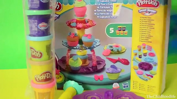 Petit gâteau pâte faire faire jouer pâte à modeler examen doux la tour jouet avec Doh plus shoppe