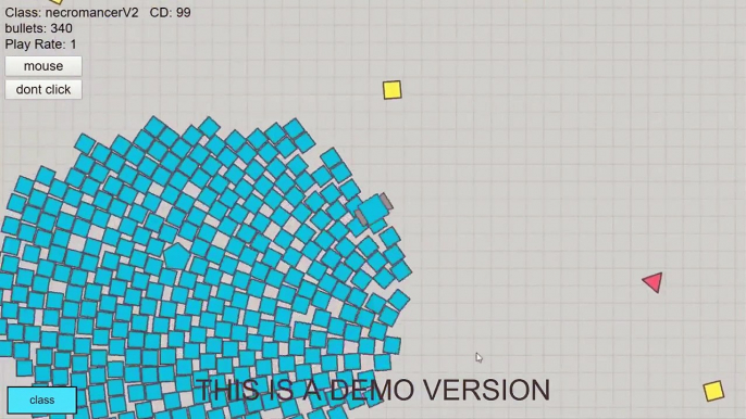 Diep.io - WORLD RECORD!! Necromancer Bullets 1000+ (Diepio New Tanks Experimental)