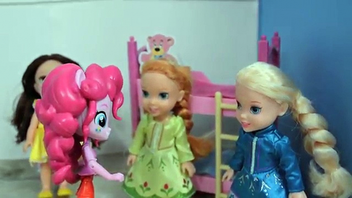 Et Équestrie filles petit mon partie poney les tout-petits avec Sleepover 1 anna elsa