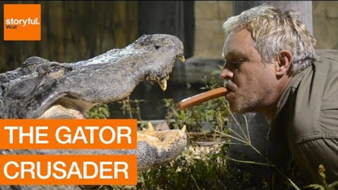 The Gator Crusader Shares Everything With His Gators