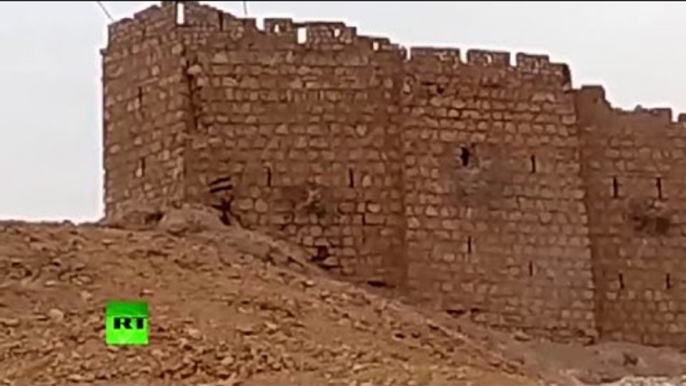 RAW: Syrian army retakes Palmyra citadel from ISIS