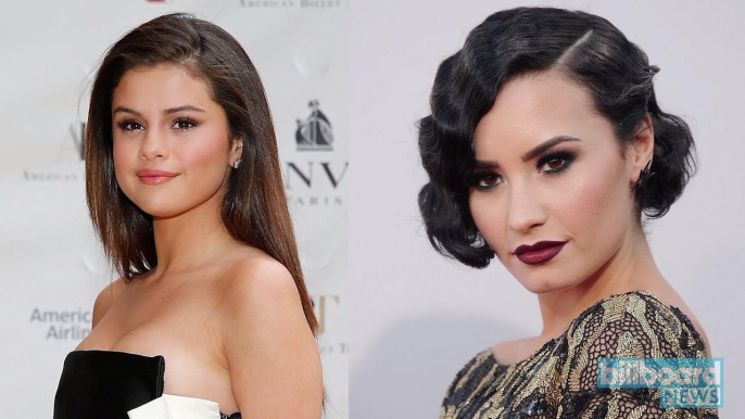 Selena Gomez & Demi Lovato Headed for Billboard Hot 100's Top 40 | Billboard News