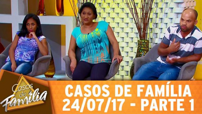 "Cara, se você decidiu ficar comigo, vai ter que tratar bem os meus filhos!" - 24.07.17 - Parte 1