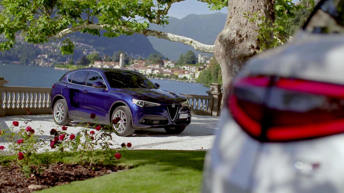 Alfa Romeo Stelvio Drive Day Exterior Design in White