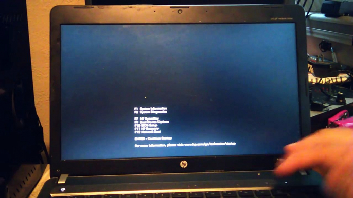 HP ProBook 4430s Factory Reset For The Everest University Online Windows 7