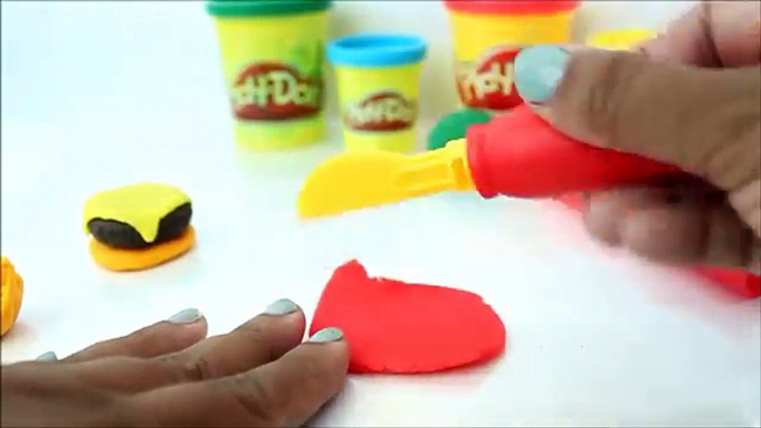 Make Play-Doh Doll fast food- Doll Crafts - simplekidscrafts