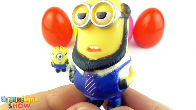 8 Jajko Niespodzianka Minions Despicable Me Kinder Niespodzianki Minionki Jaja dla chłopcó