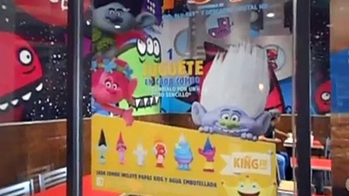 Burger King ΝEW Trolls Dreamworks Movie Toys Kids Menu 2017 Ευχούλιδες Παιχνίδια Μπέργκερ