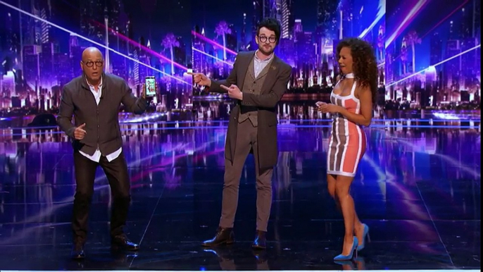 Colin Cloud- Mind Reader Amazes Mel B and Howie Mandel - America's Got Talent 2017