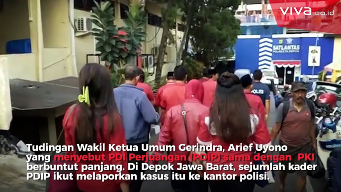 Dituduh PKI, Kader PDIP Lapor ke Polisi