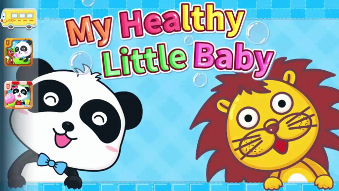 Baby Panda | My Healthy Little Baby | Play and have fun with Cute Animals | Babybus Kids G