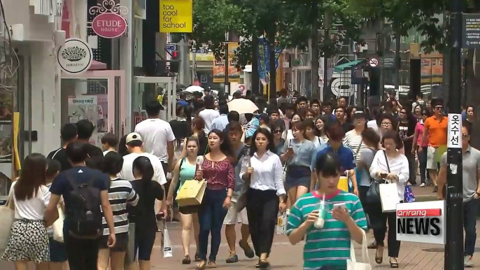 Hot weather and heat warnings across Korea