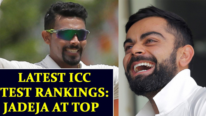 ICC Test rankings: Ravindra Jadeja maintains top position, Virat Kohli at 5th | Oneindia News