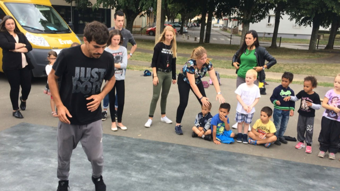 Le hip-hop à réveillé le quartier de Courteille