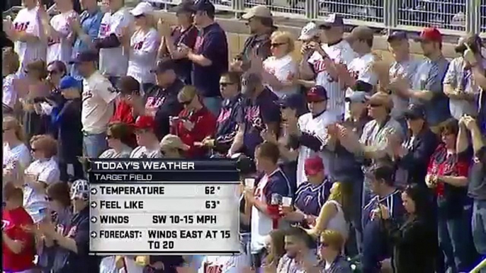 Red Sox @ Twins (04/12/2010): First Game at Target Field