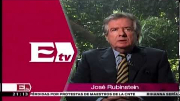 José Rubinstein opinó sobre el primer informe del Enrique Peña Nieto