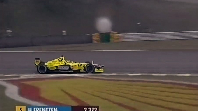 F1 Brazilian Grand Prix Interlagos 2001 Juan Pablo Montoya Onboard & Crash