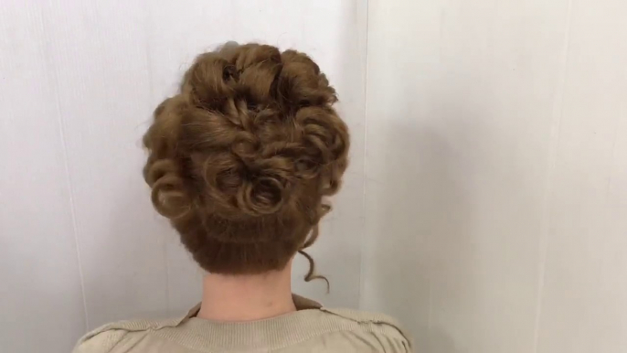 3 Beautiful Hairstyles with puff  Easy Wedding Hairstyles