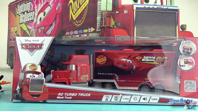 Disney Cars Color Changers Mack Truck Camion Flash McQueen Dip and Dunk Jouet Rayo Mcqueen