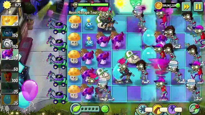 Segundo día Ajo Ajo Ajo neón Nuevo planta plantas lado gira desbloqueado zombis Mixtape 17 vs 2