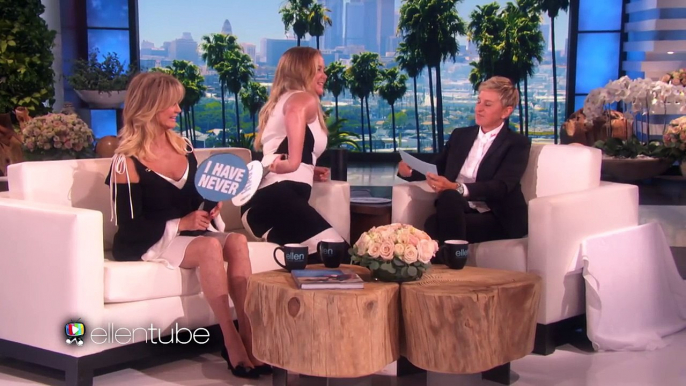 Amy Schumer and Goldie Hawn Play Never Have I Ever