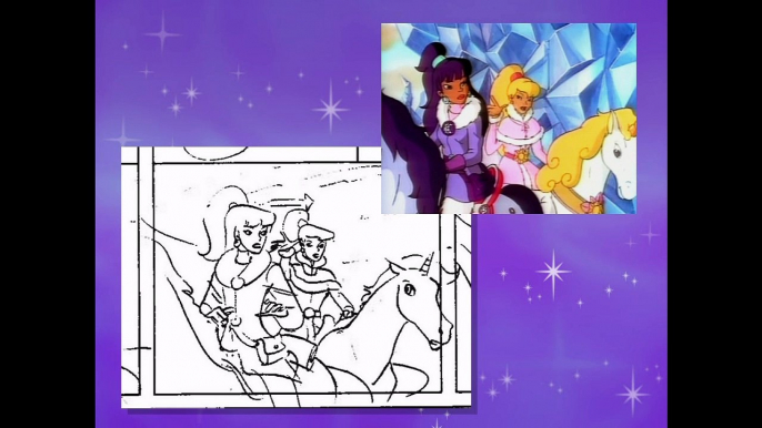 "Wizard's Peak" Storyboard & Final Film | Princess Gwenevere (Starla) and the Jewel Riders