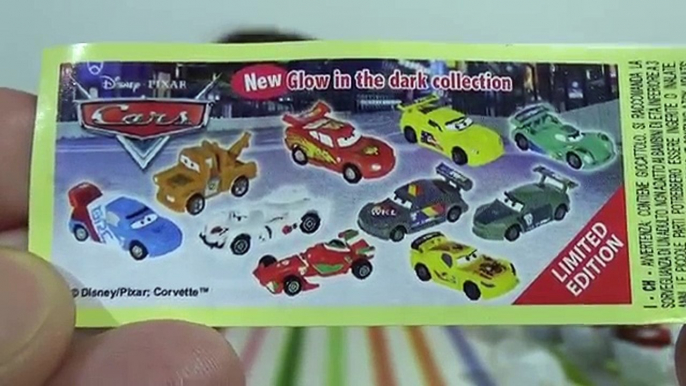 Des voitures déballage Disney Pixar jouets œufs surprise surprises Voitures disney pixar oeu