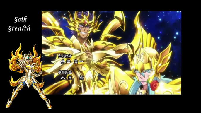 Saint Seiya: Soul of Gold Escenas Fandub latino con soundtracks clásicos