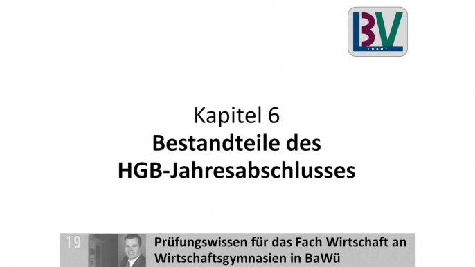 Bestandteile HGB Jahresabschluss Bilanz GuV Anhang Lagebericht [WG K06 T01]