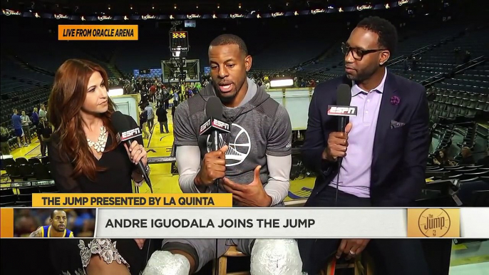 Golden State Warriors Andre Iguodala Joins The Jump | The Jump | ESPN