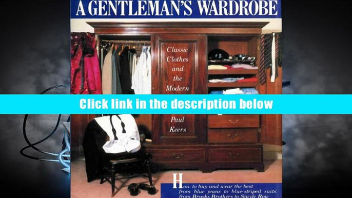 Audiobook A Gentlemans Wardrobe Paul Keers [DOWNLOAD] PDF