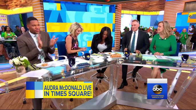 Audra McDonald dishes on Beauty and the Beast live on GMA