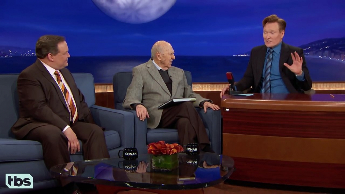 Carl Reiner Is A Big Fan Of CONAN’s Nut Spoon Sketch CONAN on TBS