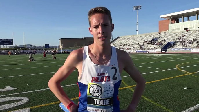 Cooper Teare 4 Minute Mile At Mt. SAC Relays
