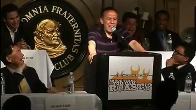 Gilbert Gottfried Roasts George Takei at the Friars Club Excellent Video Quality