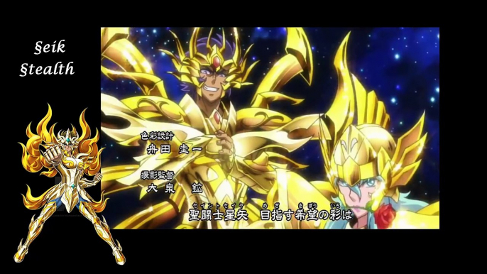 Saint Seiya: Soul of Gold Escenas Fandub latino con soundtracks clásicos