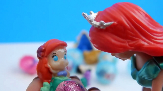 Et par par amis sirène pâte à modeler Princesse examen jouet déballage sous-marin ariel disney thetoyr