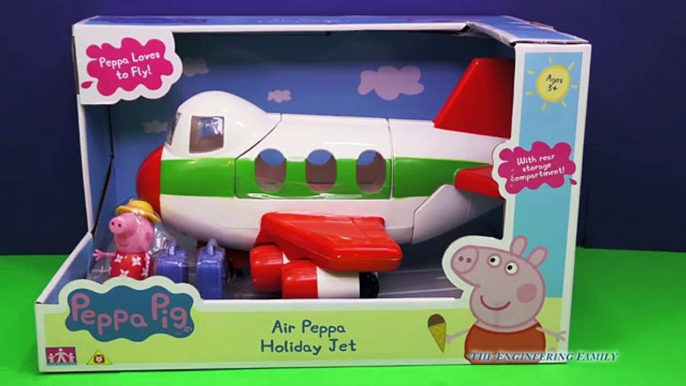 Fiesta caza mella Avión juego sorpresa juguete juguetes viajar Jr peppa pigs disney