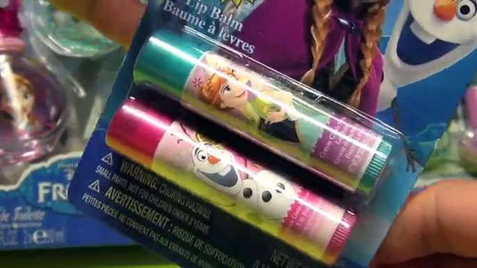 Gelé amusement amusement brillant lèvre ongle Polonais Princesse Ensemble éclat Disney anna elsa olaf shopkins