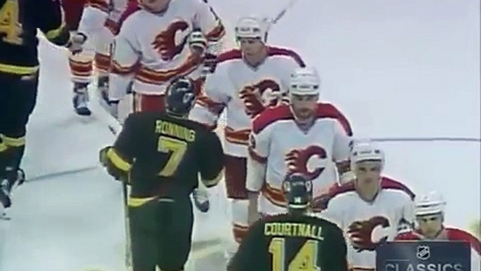 Pavel Bure wins it for Canucks against Flames in game 7 (1994)