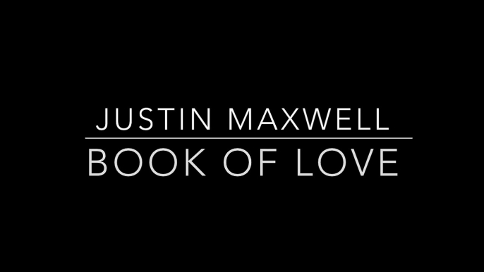 Book of Love (Gavin James) Cover By Justin Maxwell