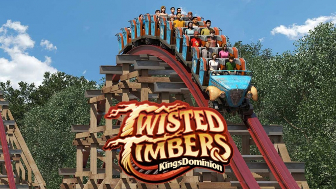 Kings Dominion présente Twisted Timbers