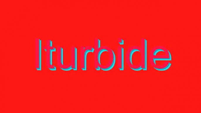 How to Pronounce Iturbide