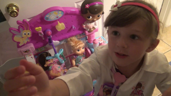 Cuidando das minhas Bebês - Baby Alive -  Doc Mcstuffins - Doutora  Brinquedos