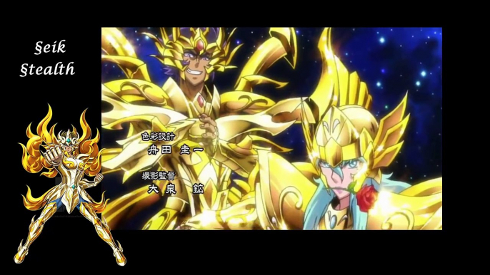 Saint Seiya: Soul of Gold Escenas Fandub latino con soundtracks clásicos